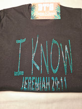 Load image into Gallery viewer, I KNOW-Positive Affirmation Collection (Shimmer Long Sleeve Tee)
