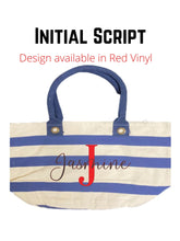 Load image into Gallery viewer, Nautical Canvas Tote

