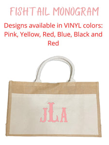 Straw Canvas Tote