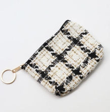 Load image into Gallery viewer, Ivory Tweed Clutch Crossbody
